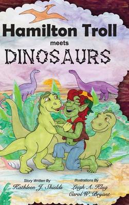 Book cover for Hamilton Troll Meets Dinosaurs