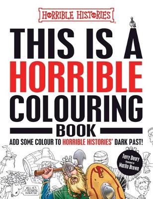 Cover of This is a Horrible Colouring Book