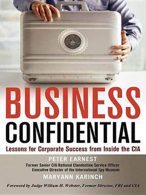 Book cover for Business Confidential