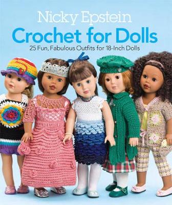 Book cover for Nicky Epstein Crochet for Dolls