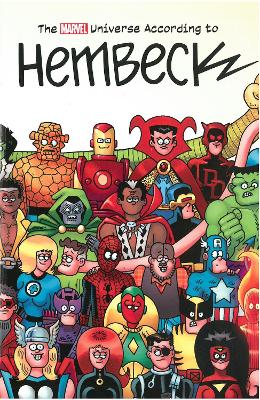 Book cover for The Marvel Universe According to Fred Hembeck