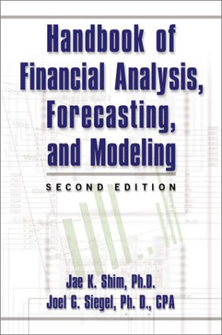 Book cover for Handbook of Financial Analysis, Forecasting and Modelling