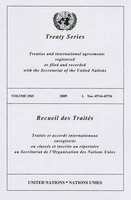 Book cover for Treaty Series 2565