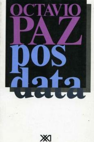 Cover of Posdata