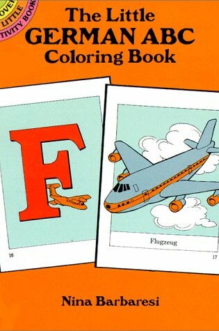 Cover of The Little German ABC Colouring Book