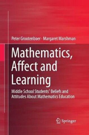 Cover of Mathematics, Affect and Learning