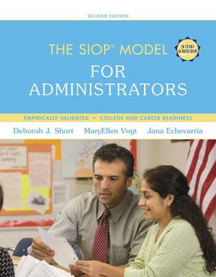 Cover of The SIOP Model for Administrators with Enhanced Pearson Etext