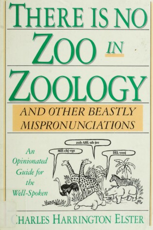 Cover of Theres No Zoo in Zoology