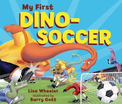 Book cover for My First Dino-Soccer