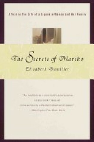 Cover of The Secrets of Mariko