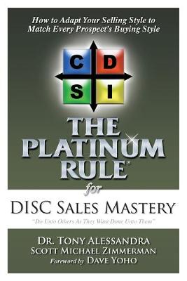 Book cover for The Platinum Rule for DISC Sales Mastery
