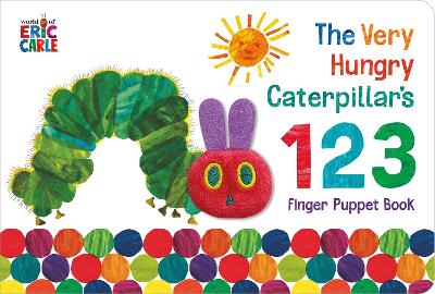 Book cover for The Very Hungry Caterpillar Finger Puppet Book