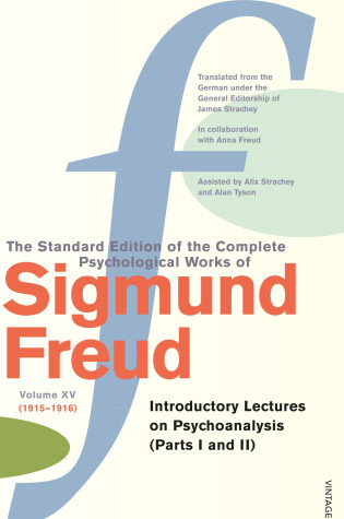 Cover of The Complete Psychological Works of Sigmund Freud Vol.15