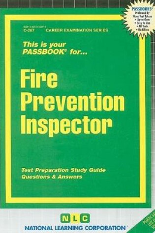 Cover of Fire Prevention Inspector