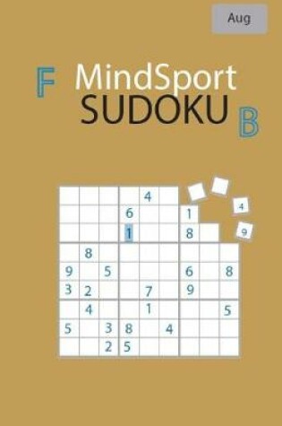 Cover of MindSport Sudoku August