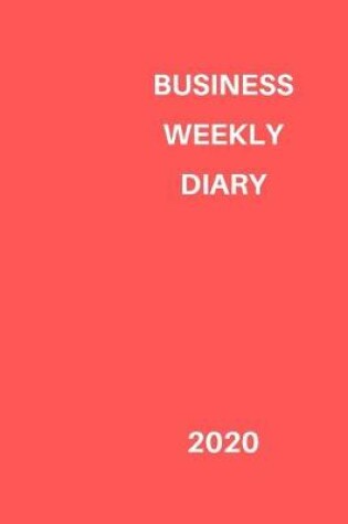 Cover of Business Weekly Diary 2020