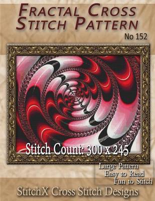 Book cover for Fractal Cross Stitch Pattern No. 152