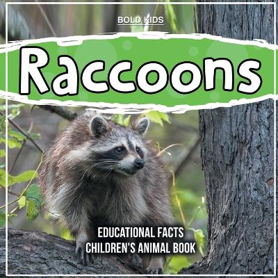 Book cover for Raccoons Educational Facts Children's Animal Book