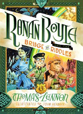 Book cover for Ronan Boyle and the Bridge of Riddles