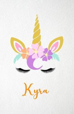 Book cover for Kyra A5 Lined Notebook 110 Pages