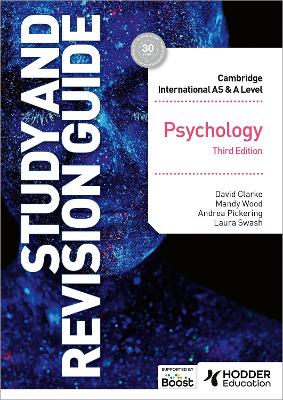 Book cover for Cambridge International AS/A Level Psychology Study and Revision Guide Third Edition
