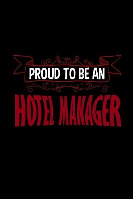 Book cover for Proud to be an hotel manager