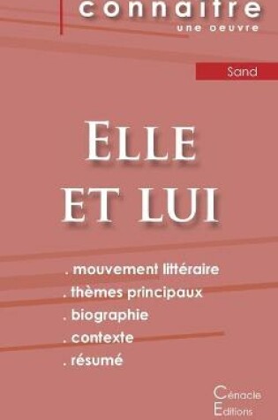 Cover of Fiche de lecture Elle et lui de George Sand (analyse litteraire de reference et resume complet)