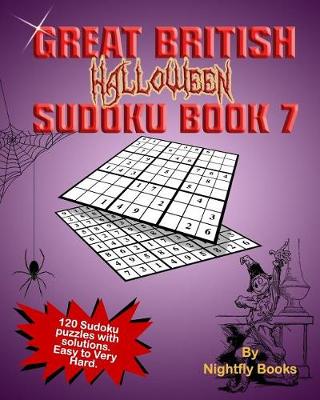 Book cover for Great British Halloween Sudoku