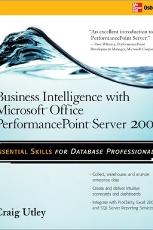 Cover of Business Intelligence with Microsoft® Office PerformancePoint™ Server 2007