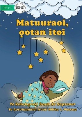 Book cover for Goodnight Starlight - Matuuraoi, ootan itoi (Te Kiribati)