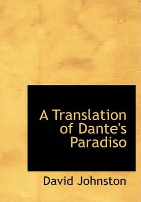 Book cover for A Translation of Dante's Paradiso