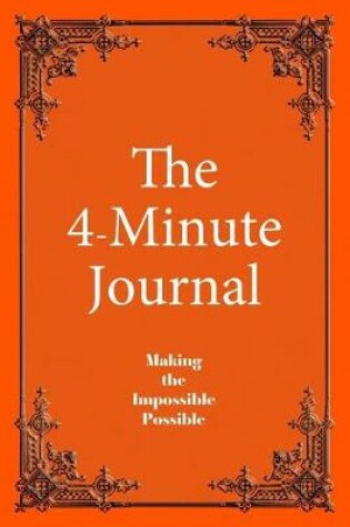 Cover of The 4-Minute Journal - Dated Orange