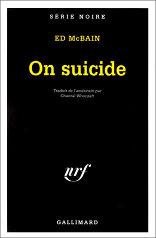 Book cover for On Suicide