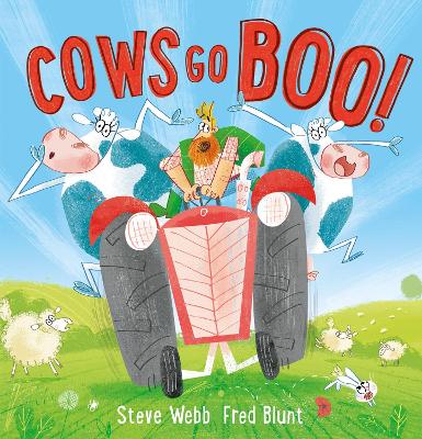 Book cover for Cows Go Boo!