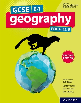 Book cover for GCSE 9-1 Geography Edexcel B: Student Book