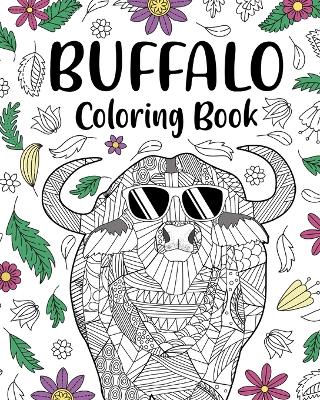 Book cover for Buffalo Coloring Book