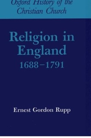 Cover of Religion in England 1688-1791