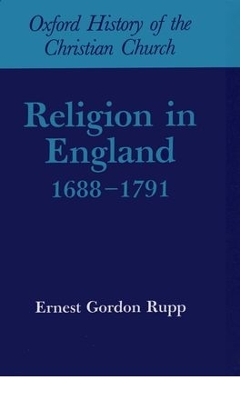 Cover of Religion in England 1688-1791