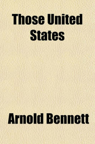 Cover of Those United States