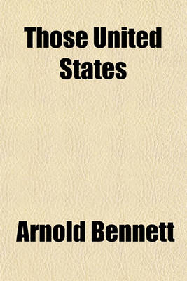 Book cover for Those United States