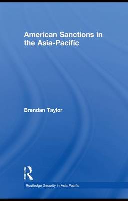 Book cover for American Sanctions in the Asia-Pacific