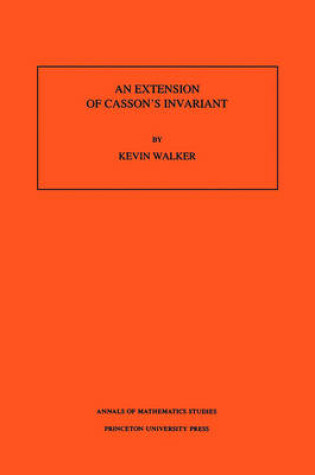 Cover of An Extension of Casson's Invariant. (AM-126)