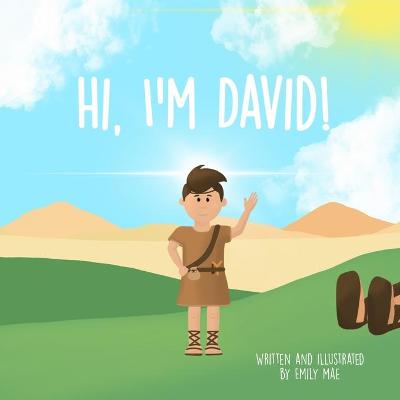 Book cover for Hi, I'm David!