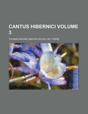 Book cover for Cantus Hibernici Volume 3