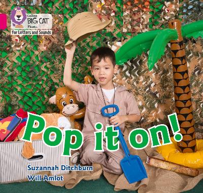 Book cover for Pop it on!