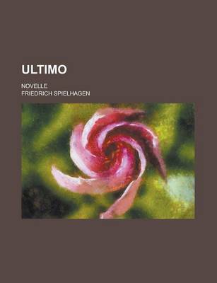 Book cover for Ultimo; Novelle