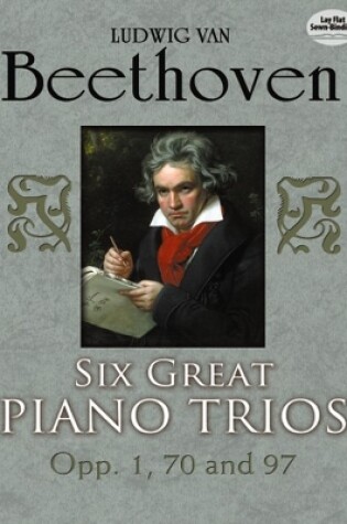 Cover of Six Great Piano Trios in Full Score: Beethoven