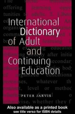 Cover of Intl Dict Adult CL