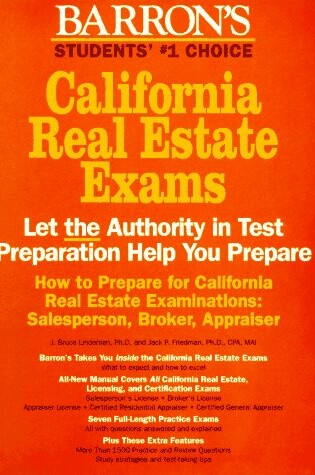 Cover of How to Prepare for California Real Estate Examinations