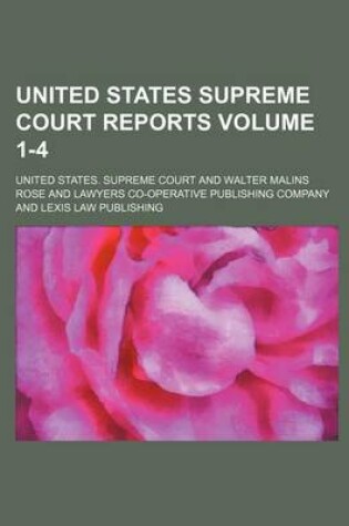 Cover of United States Supreme Court Reports Volume 1-4